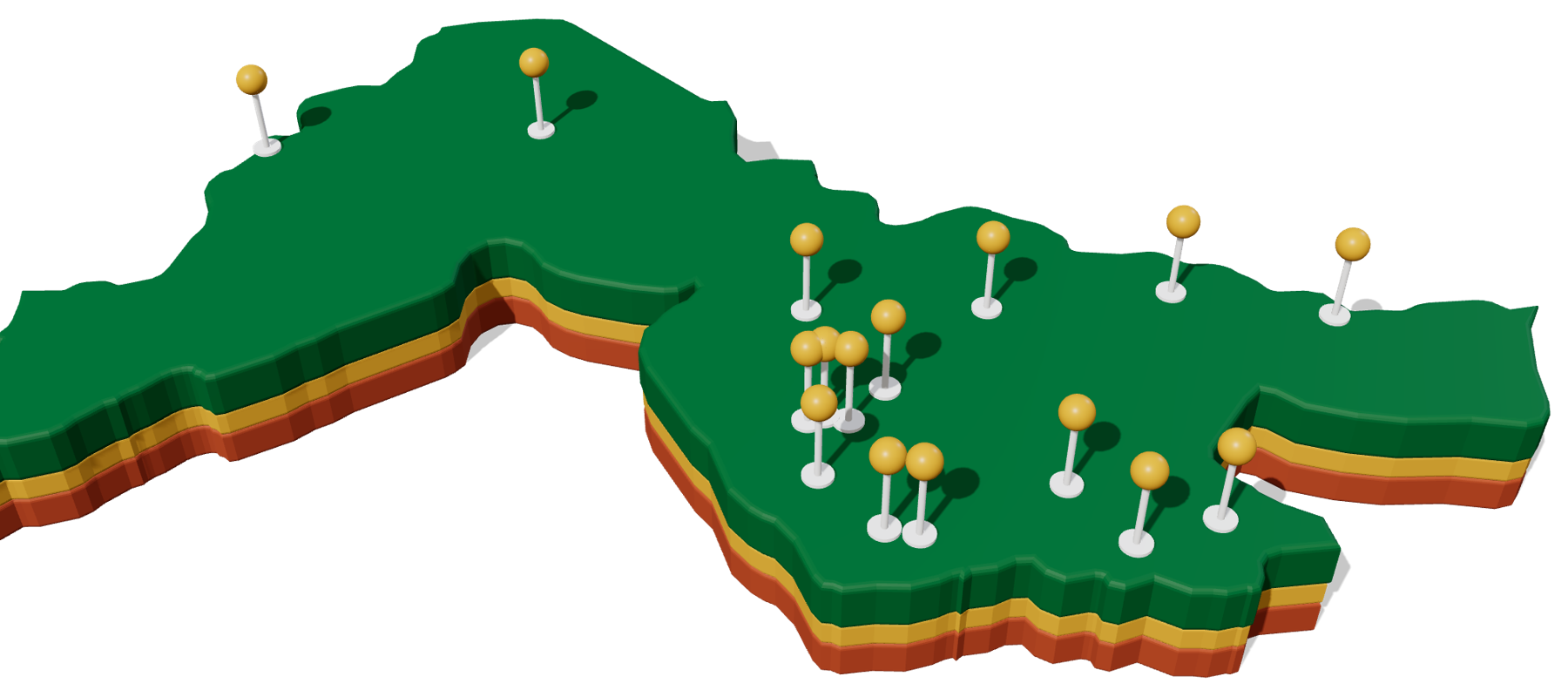 Map of Kwara linking to the GDSS portal